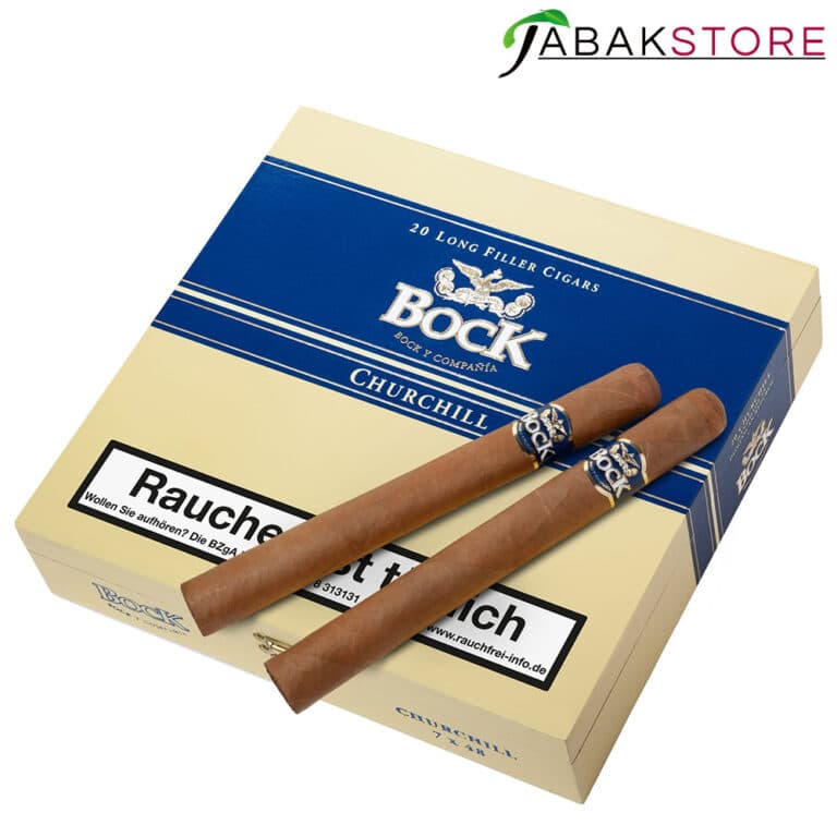 Bock Y Zigarren | Churchill | 20er Holzbox | Mit 3% Online Bestellen