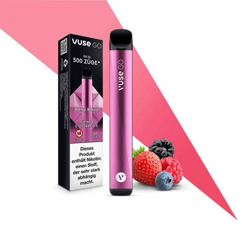 Vuse GO 500 – Berry Blend – 20mg/ml | RESTPOSTEN - Tabakstore