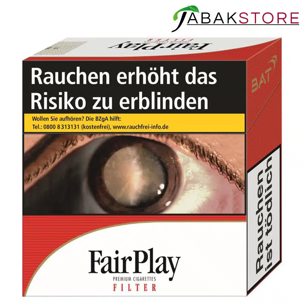 Fair Play Red Hercules 18,00 Euro | 60 Zigaretten