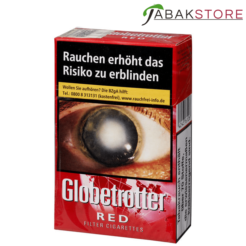 Globetrotter Red 5,60 Euro | 20 Zigaretten