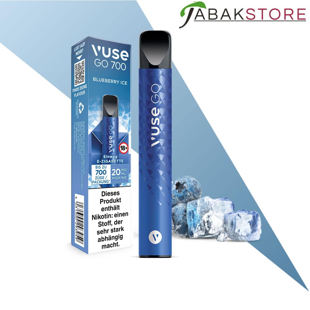Vuse GO 700 – Blueberry Ice – 20mg/ml