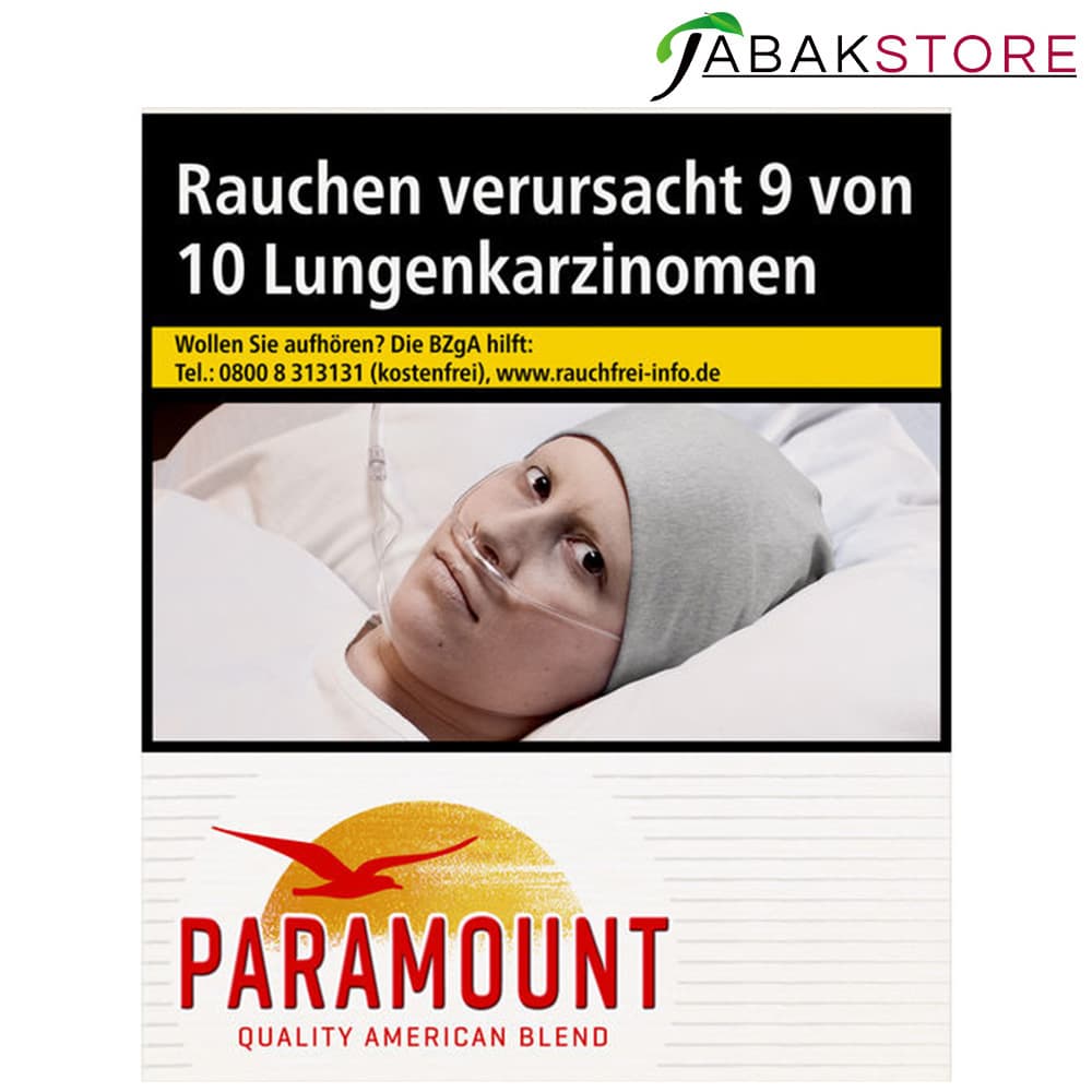 Paramount Zigaretten 9,90 Euro | 33 Zigaretten