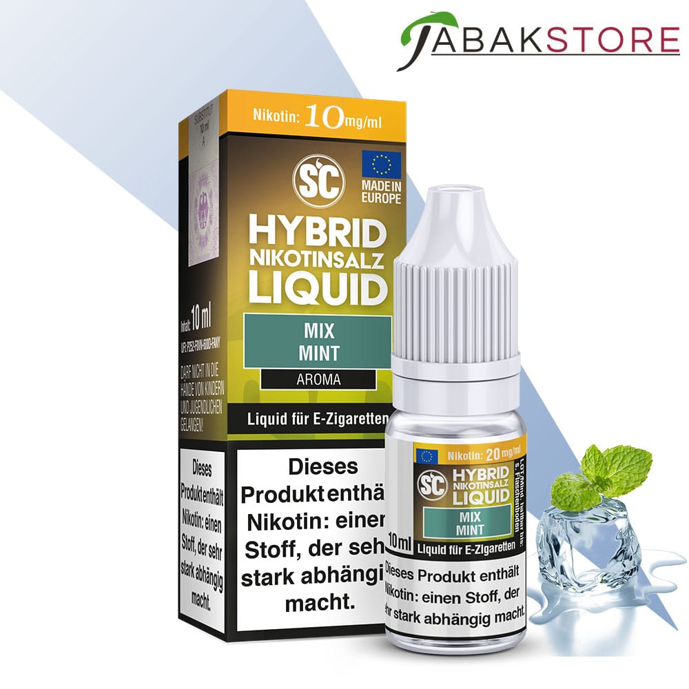 SC – Mix Mint – Hybrid Nikotinsalz 10ml Liquid 10mg/ml