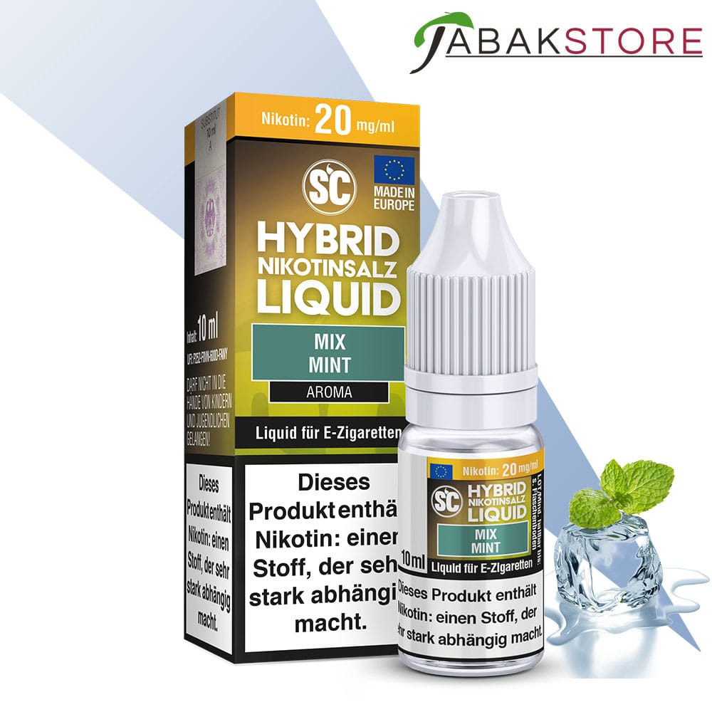 SC – Mix Mint – Hybrid Nikotinsalz 10ml Liquid 20mg/ml