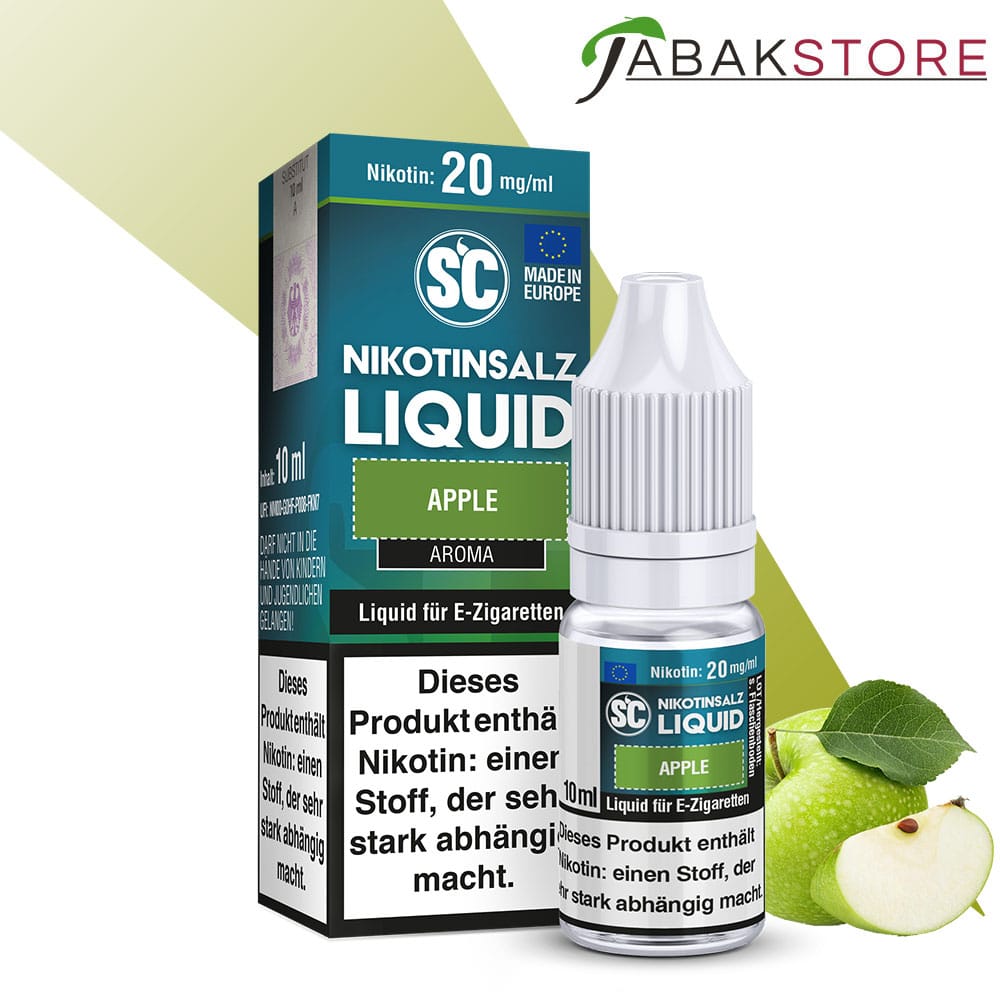 SC – Apple – Nikotinsalz Liquid 10ml Liquid 20 mg/ml