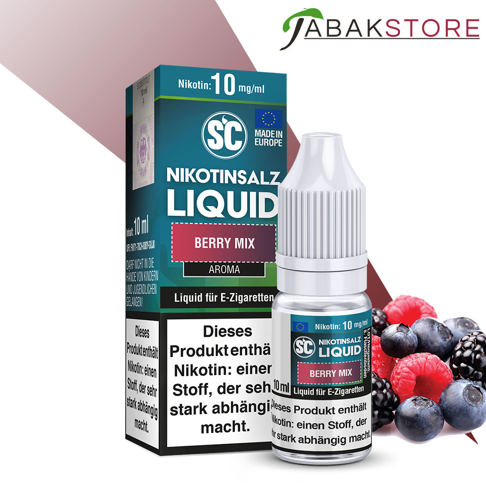 SC – Berry Mix – Nikotinsalz Liquid 10ml Liquid 10 mg/ml