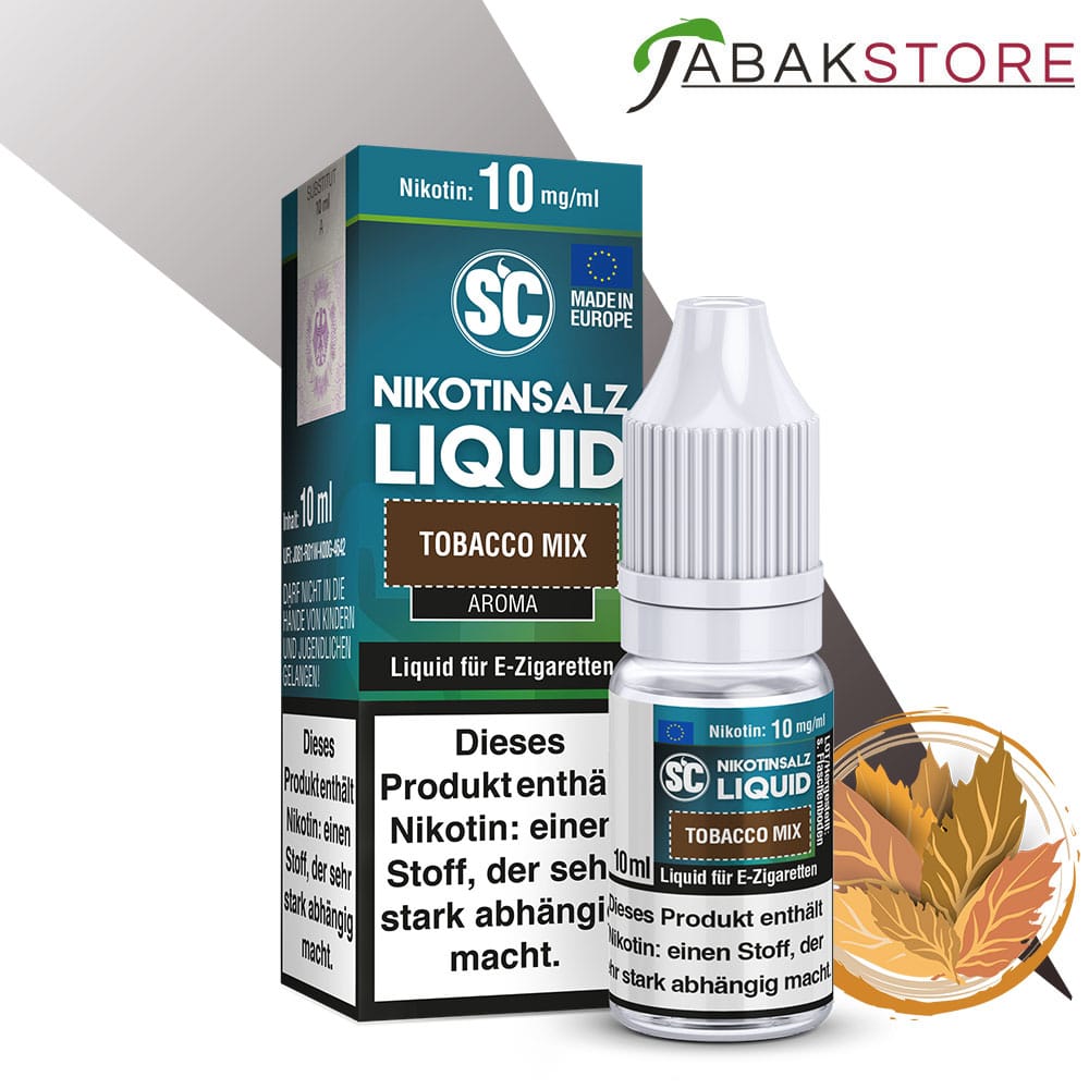 SC – Tobacco Mix – Nikotinsalz Liquid 10ml Liquid 10 mg/ml