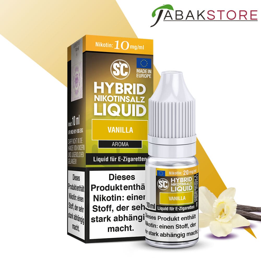 SC – Vanilla – Hybrid Nikotinsalz 10ml Liquid 10mg/ml