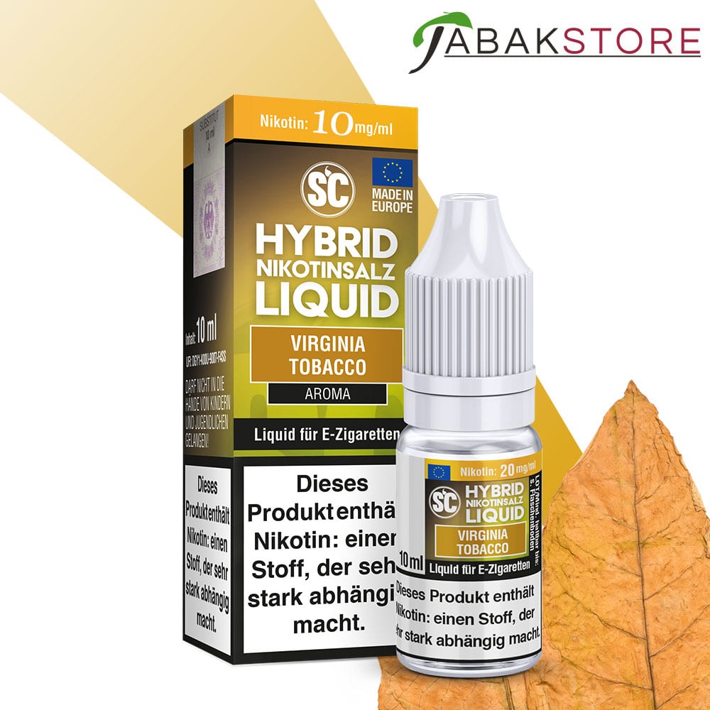 SC – Virginia Tobacco – Hybrid Nikotinsalz 10ml Liquid 10mg/ml