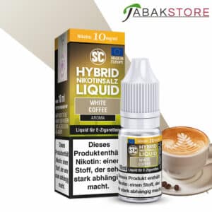 SC-White-Coffee-10ml-Hybrid-Nikotinsalz-10mg-Nikotin Liquid
