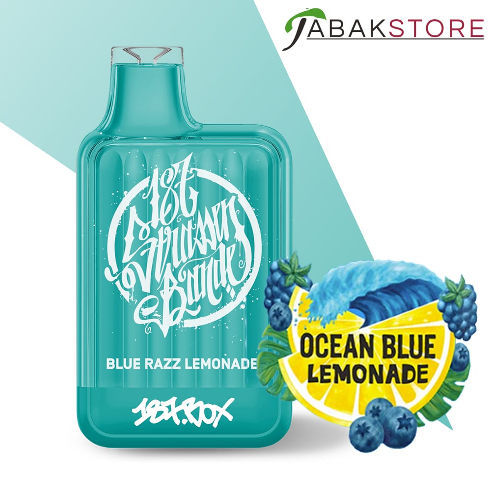 187 Strassenbande Box – Blue Razz Lemonade – 20mg/ml