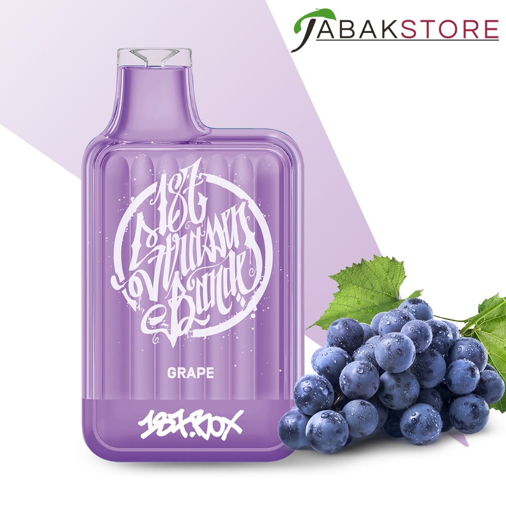 187 Strassenbande Box – Grape – 20mg/ml