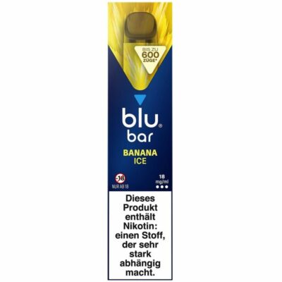 blu bar Banana Ice 18mg