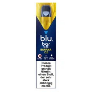 blu bar 1000 Banana Ice 18 mg/ml Vape