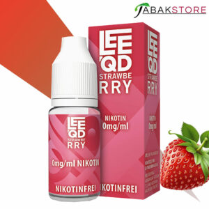 LEEQD-Liquids-Strawberry-0mg-Nikotin