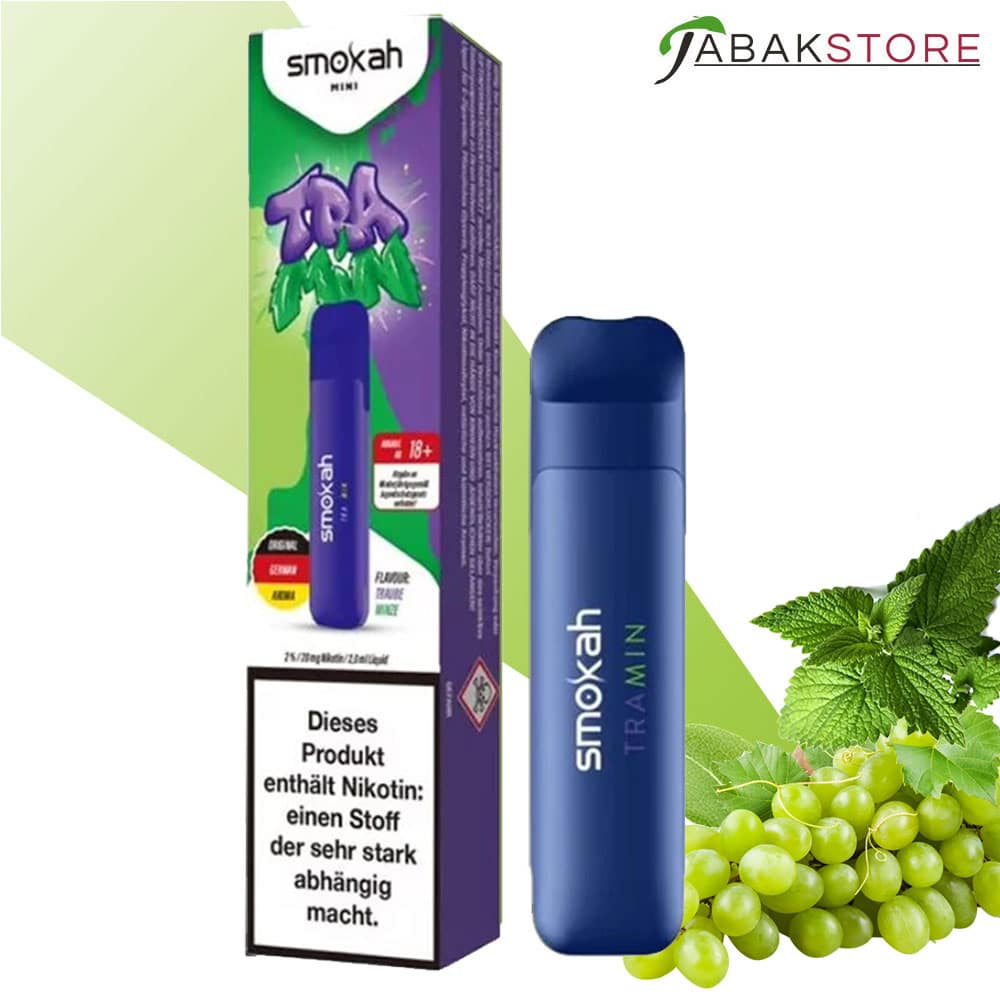 Smokah Traube Minze 20mg/ml Vape Tabakstore