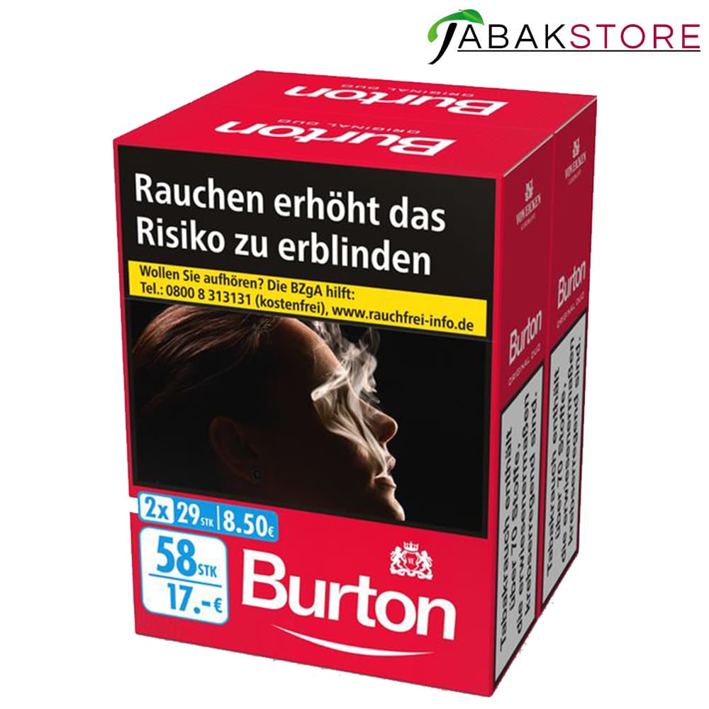 Burton Red Duo-Pack | 17,00 Euro | 58 Stk.