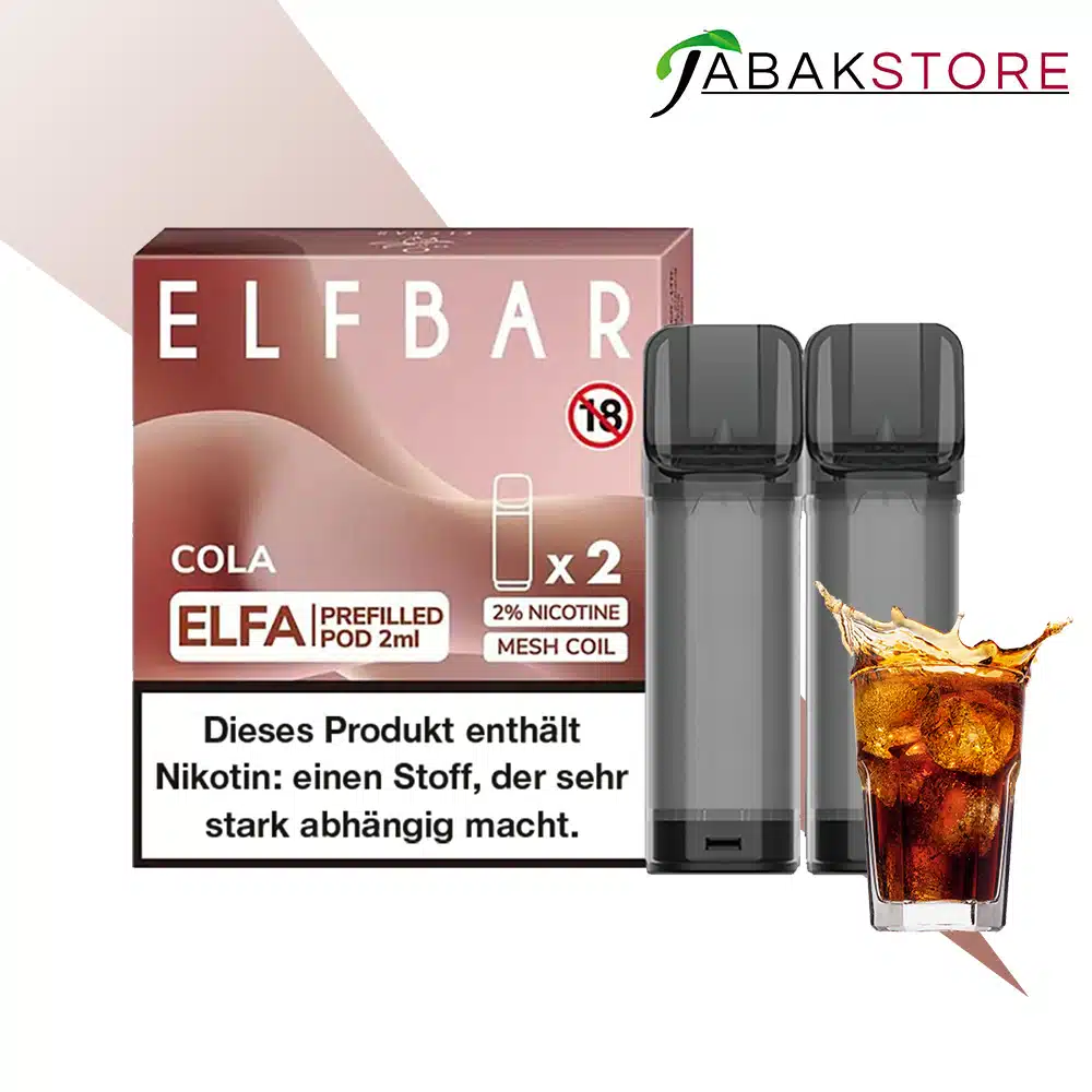 ELFA | Cola | Liquid Pod | 20mg | 2er Pack