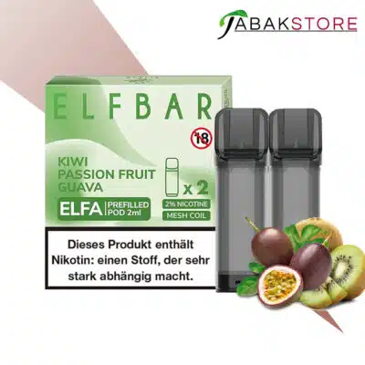Elfa-Pod-Kiwi-Passionfruit-Guava-20mg-Nikotin