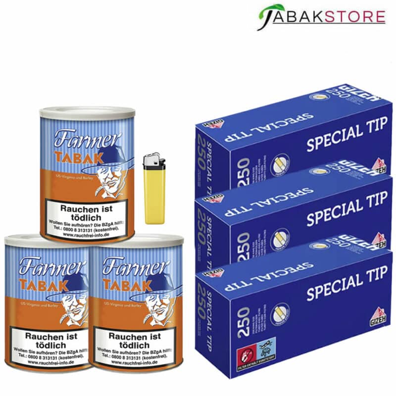 Farmer-Dose-Angebot-Blau