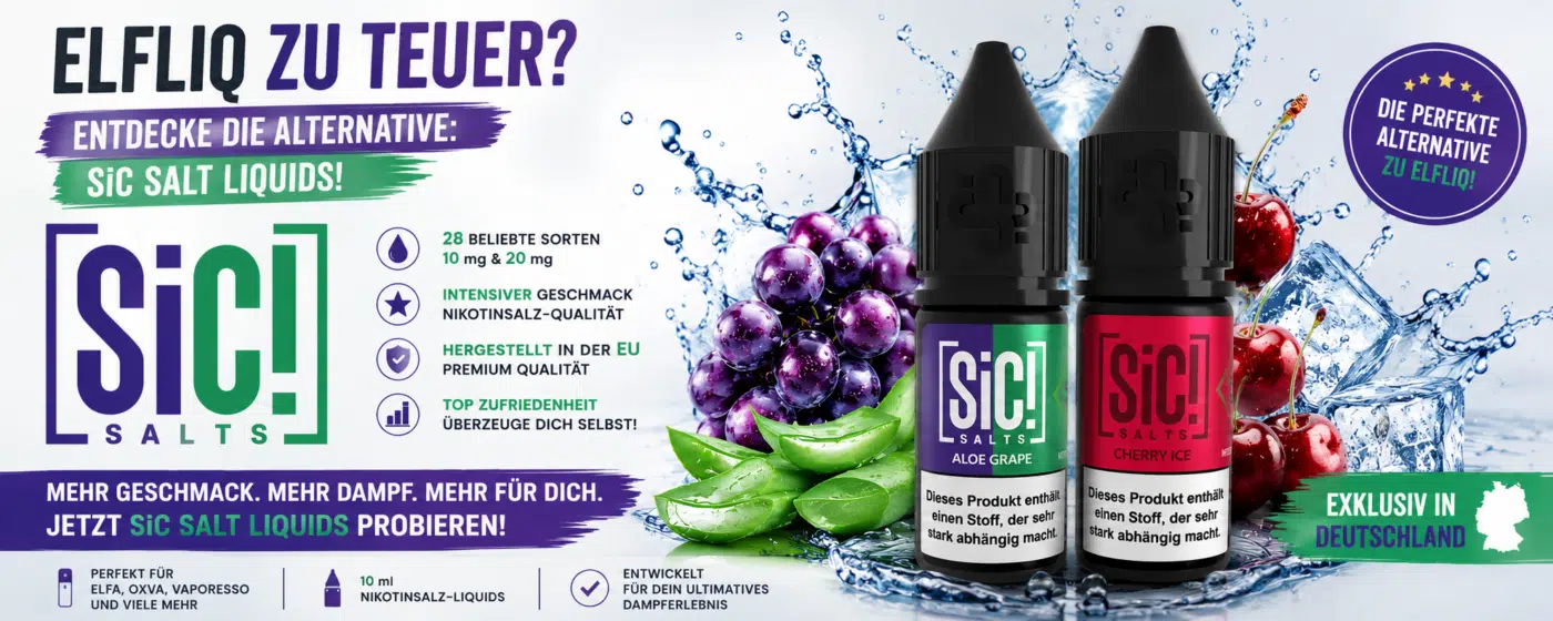SiC Salt Banner fuer Elfliq Kategorie