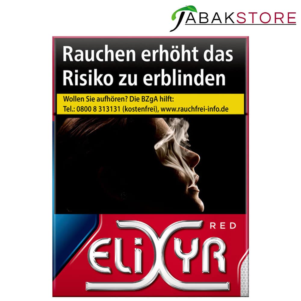 Elixyr Red 9,00 Euro | 28 Zigaretten
