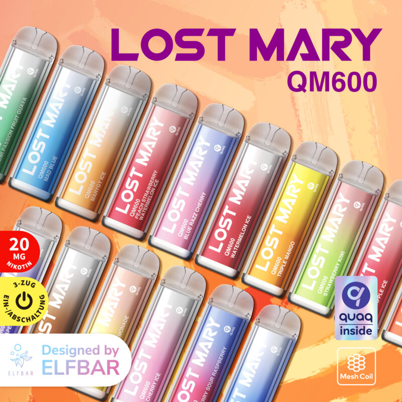 Lost Mary QM 600 Banner