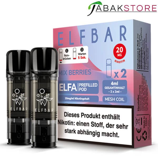 Elfa-Pods-Mix-Berries-2er-Pack-20mg