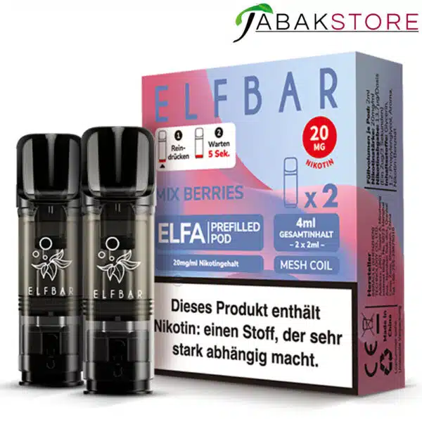 Elfa-Pods-Mix-Berries-2er-Pack-20mg
