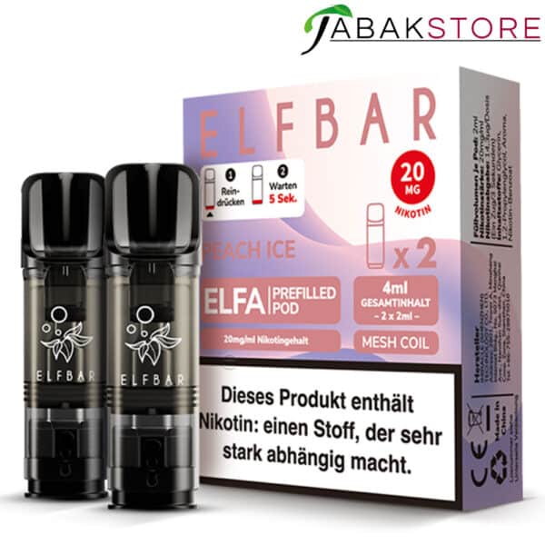 Elfa-Pods-Peach-Ice-2er-Pack-20mg