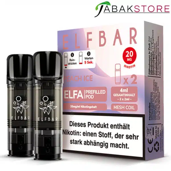 Elfa-Pods-Peach-Ice-2er-Pack-20mg