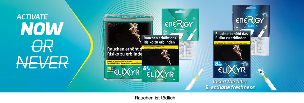 Elixyr Tabak & Zigaretten Banner