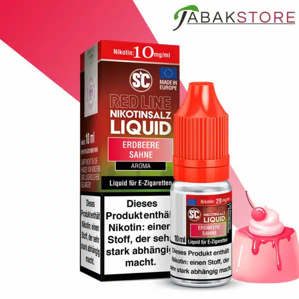 SC-Red-Line-Erdbeere-Sahn-10mg-Liquid