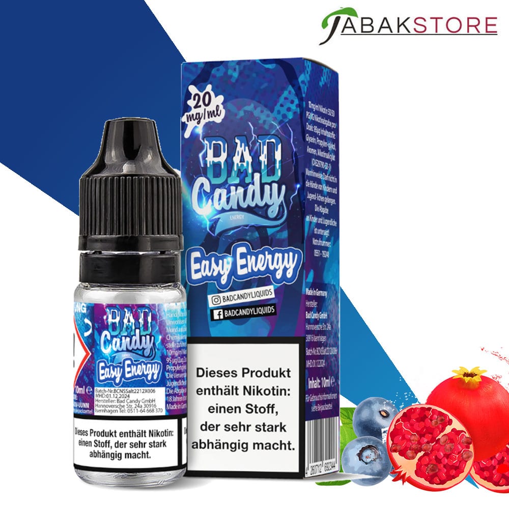 Bad Candy | Easy Energy | 10ml Liquid | 20mg