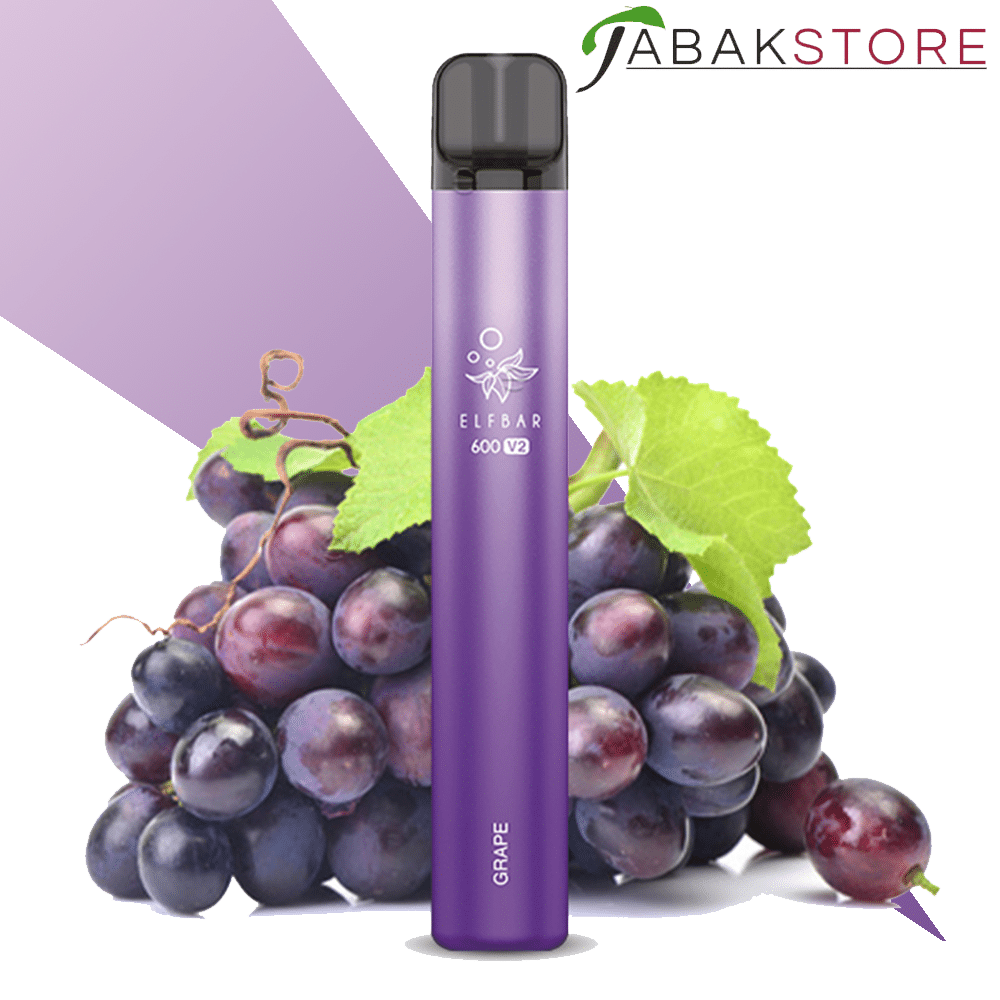 Elfbar V2 600 Vape – Grape 20 mg/ml