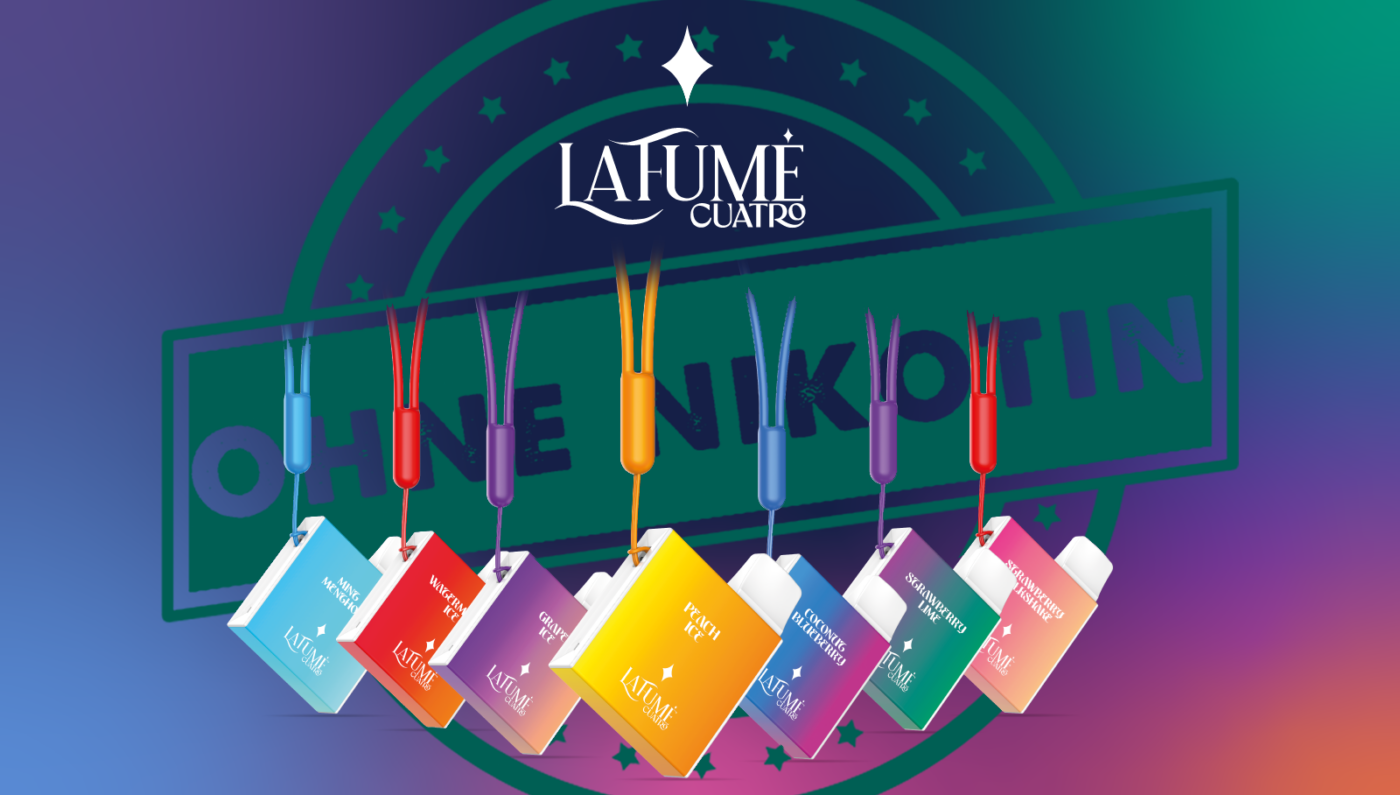 Lafume-Cuatro-Banner-ohne-Nikotin