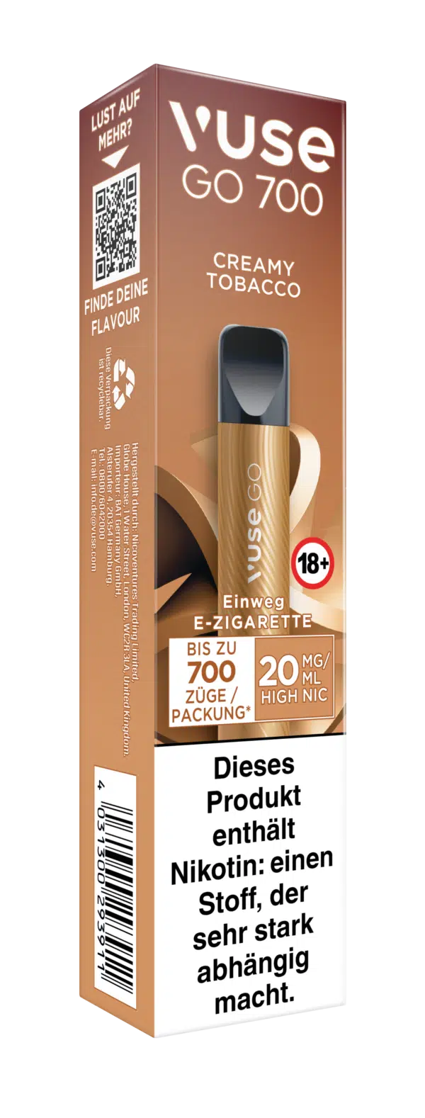 vuse go spearmint VUSE GO Edition 8000 - Spearmint Ice (20mg/mL) main image 1
