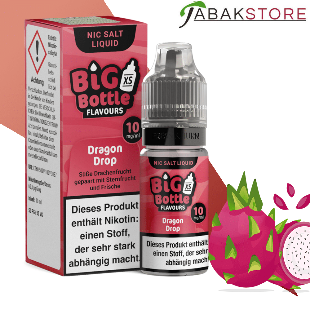 Big Bottle | Dragon Drop | 10ml Liquid | 10mg