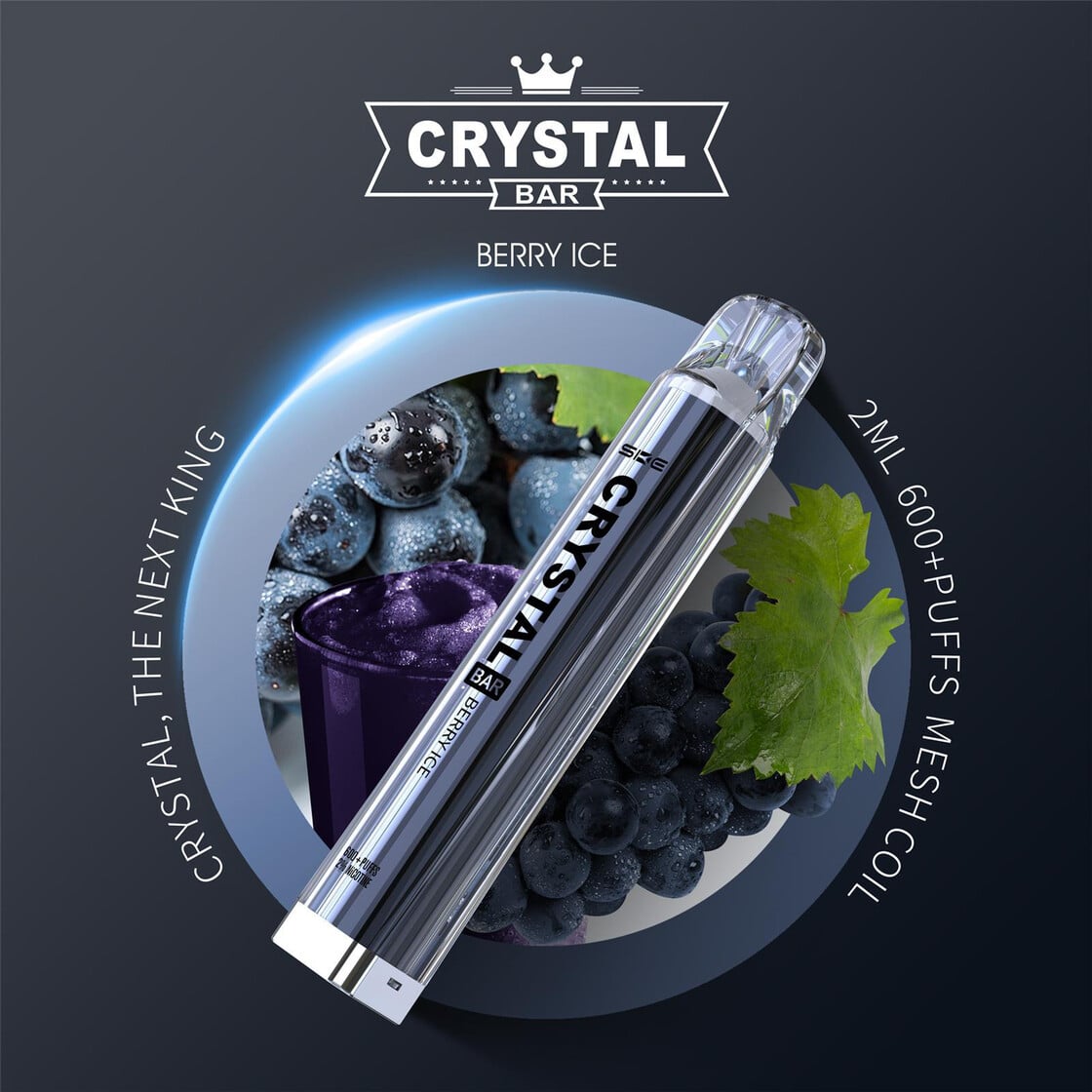 Crystal SKE | Berry Ice | 20mg Nikotin