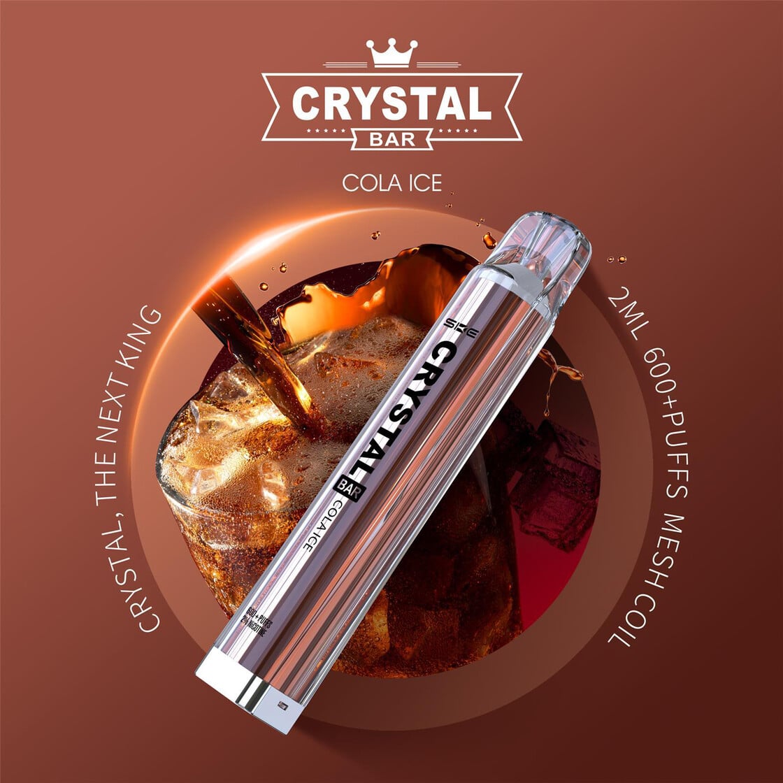Crystal SKE | Cola Ice | 20mg Nikotin
