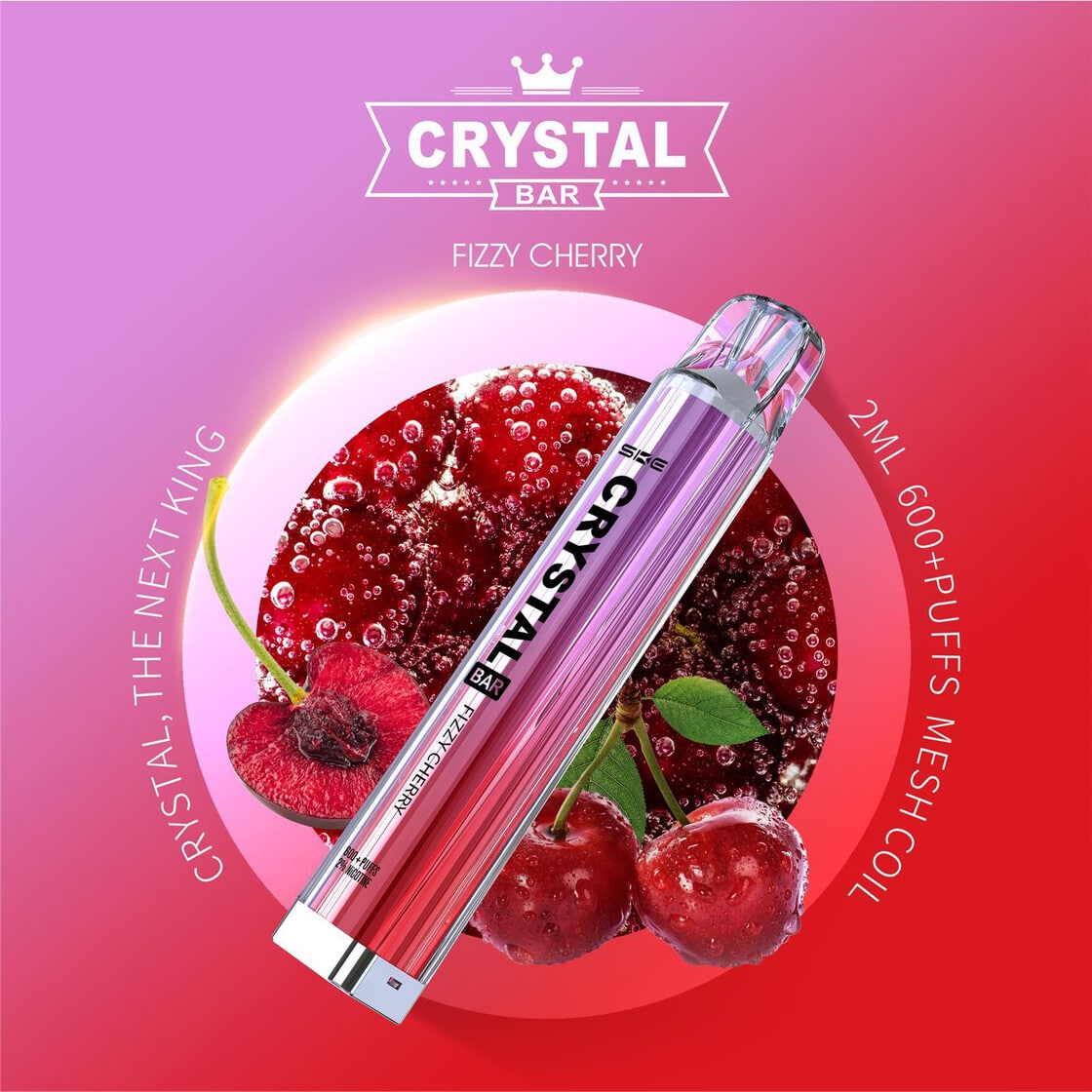 Crystal SKE | Fizzy Cherry | 20mg Nikotin