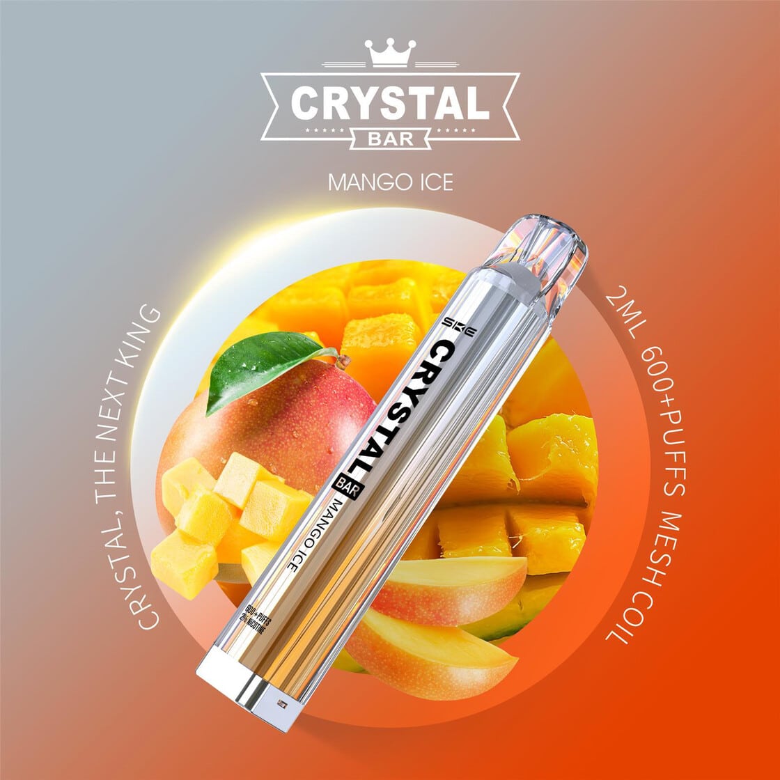 Crystal SKE | Mango Ice | 20mg Nikotin
