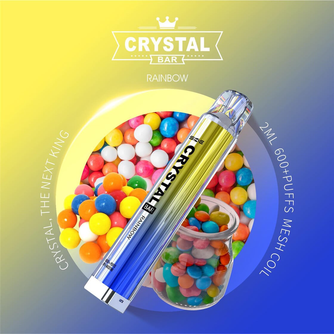 Crystal SKE | Rainbow | 20mg Nikotin