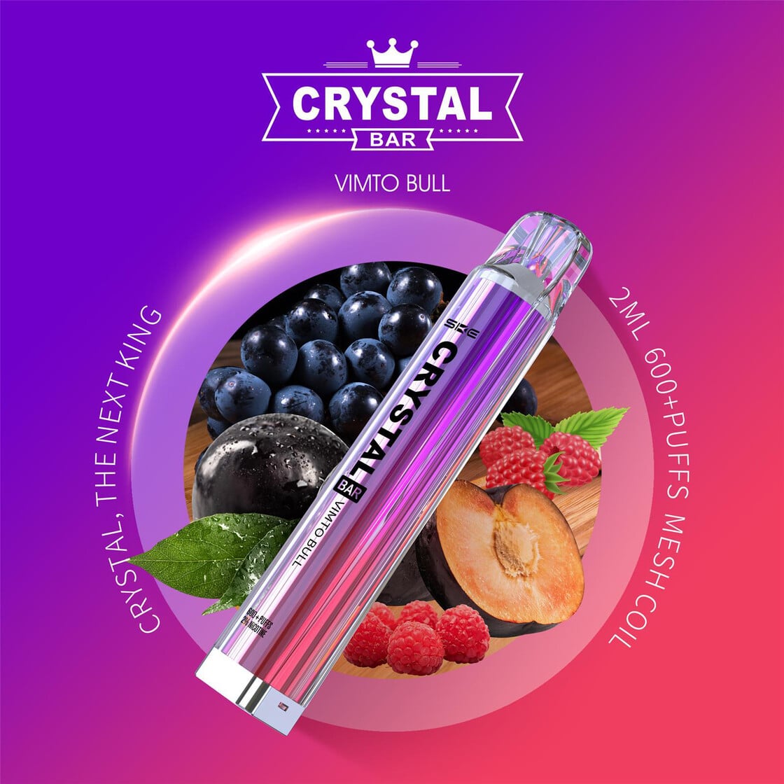 Crystal SKE | Vimbull Ice | 20mg Nikotin