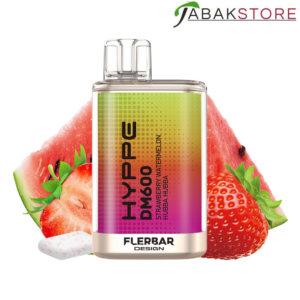 Flerbar-Hyppe-DM600-Strawberry-Watermelon-Hubba-Hubba-Vape
