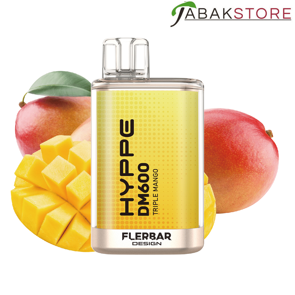 Flerbar Hyppe DM600 – Triple Mango – 20mg/ml