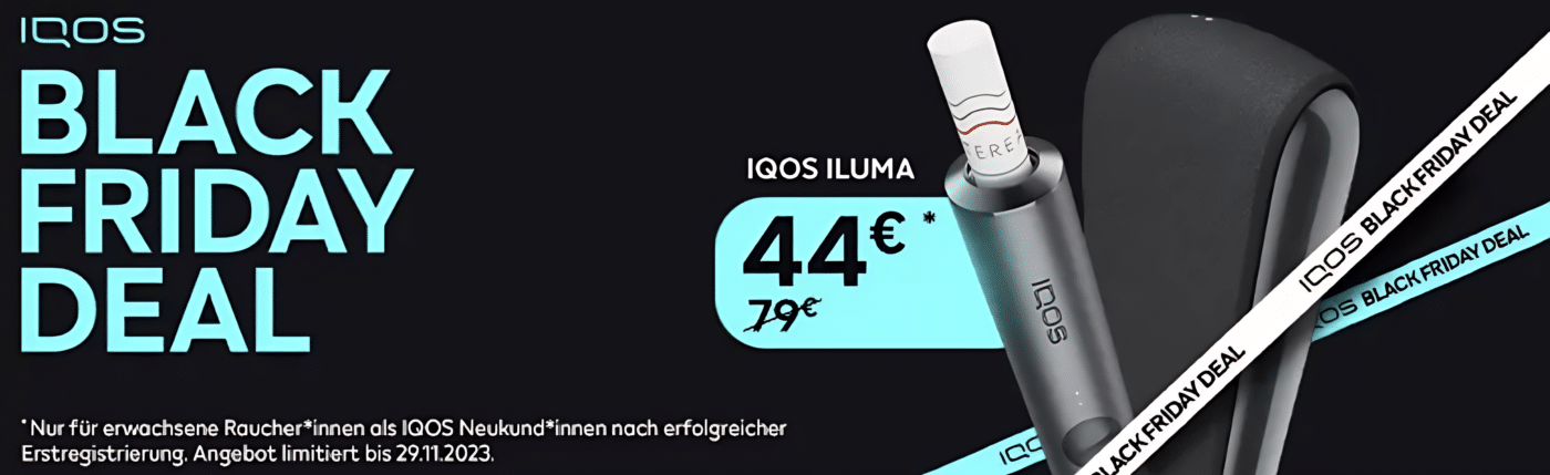 iqos blackweek Banner