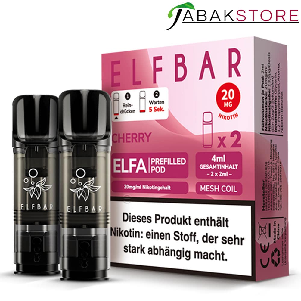 ELFA | Cherry | Liquid Pod | 20mg | 2er Pack