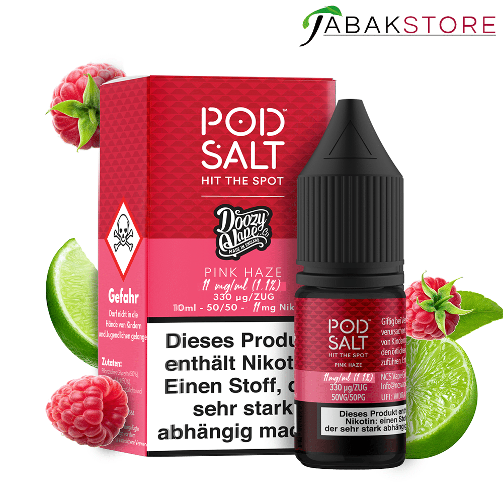Pod Salt 10ml Liquid | Fusion | Pink Haze | 11mg
