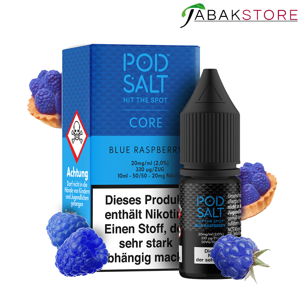 Pod Salt 10ml Liquid | Core | Blue Raspberry | 20mg
